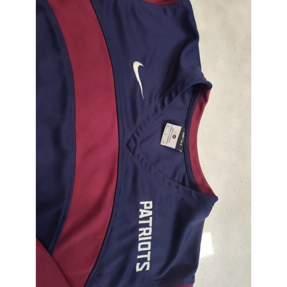 New England Patriots Nike NFL On Field Dri-Fit Long Sleeve Shirt Men's Medium - Picture 3 of 4